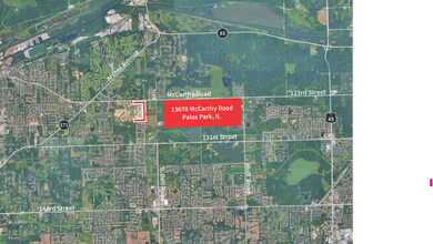 13070 McCarthy Rd, Palos Park, IL - Vue aérienne  vue de carte