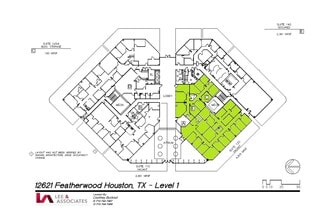 12621 Featherwood Dr, Houston, TX à louer Plan d’étage– Image 1 sur 1
