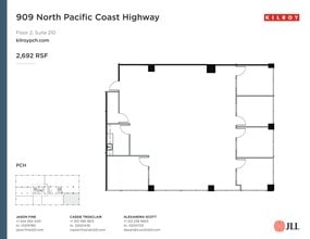 909 N Pacific Coast Hwy, El Segundo, CA à louer Plan de site– Image 1 sur 1