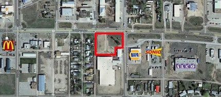 305 E Oklahoma St, Ulysses, KS - Vue aérienne  vue de carte - Image1