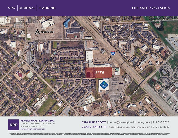 Fuqua St, Houston, TX à vendre - Aérien – Image 1 sur 3