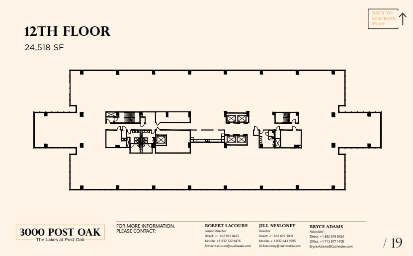 3000 Post Oak Blvd, Houston, TX à louer Plan d’étage– Image 1 sur 1