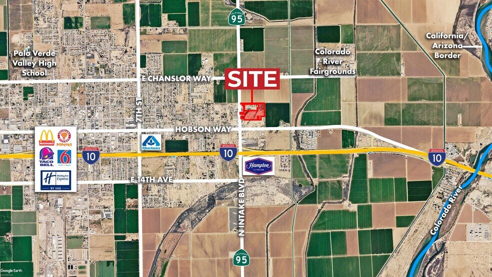 W Hobson & N. Intake Blvd, Blythe, CA à vendre - Photo de l’immeuble – Image 2 sur 2