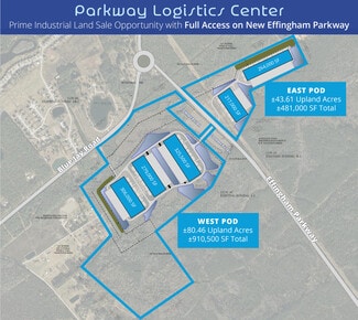 Plus de détails pour Effingham Parkway, Rincon, GA - Terrain à vendre