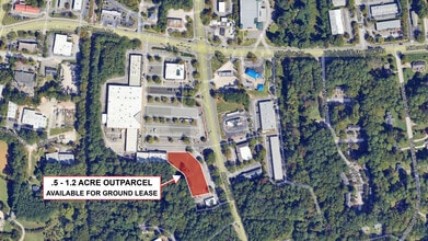 4701 Atlantic Ave, Raleigh, NC - VUE AÉRIENNE vue de carte