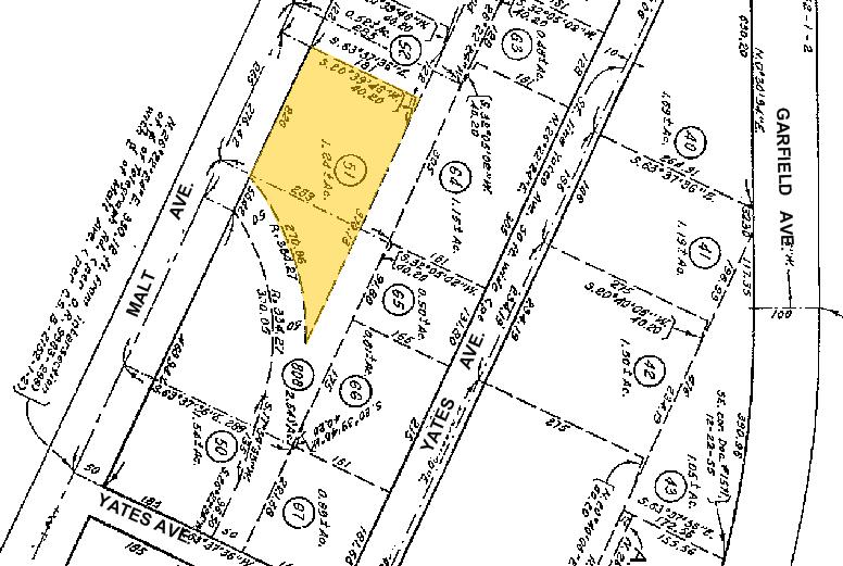2626 S Malt Ave, Commerce, CA à louer - Plan cadastral – Image 2 sur 2