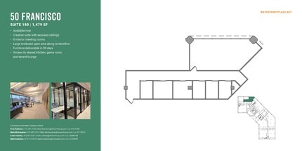 50 Francisco St, San Francisco, CA à louer Plan d’étage– Image 1 sur 3