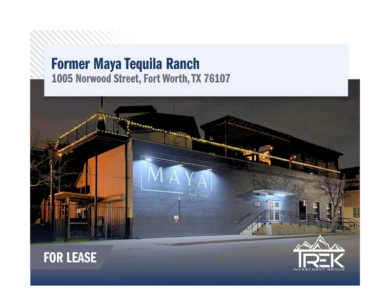 1005 Norwood St, Fort Worth, TX à louer - Photo de l’immeuble – Image 1 sur 10