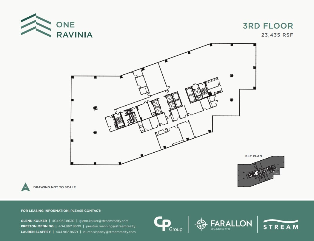 1 Ravinia Dr, Atlanta, GA à louer Plan d’étage– Image 1 sur 1
