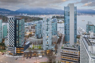 1555 Pender St W, Vancouver, BC - VUE AÉRIENNE  vue de carte