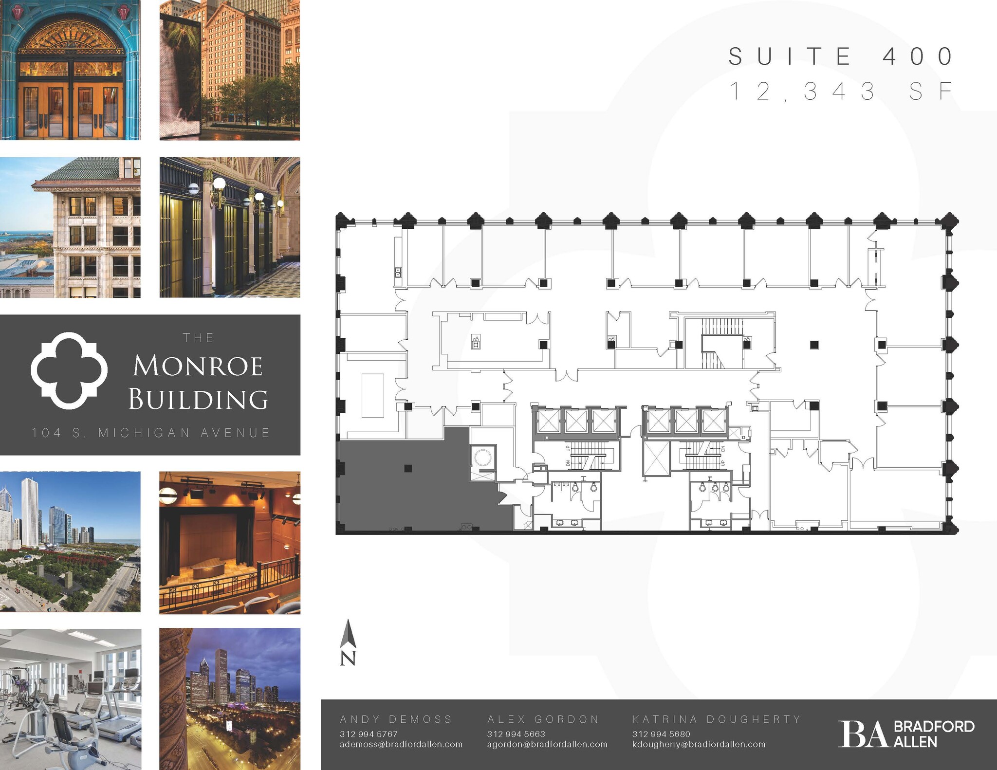 104 S Michigan Ave, Chicago, IL à louer Plan d’étage– Image 1 sur 4