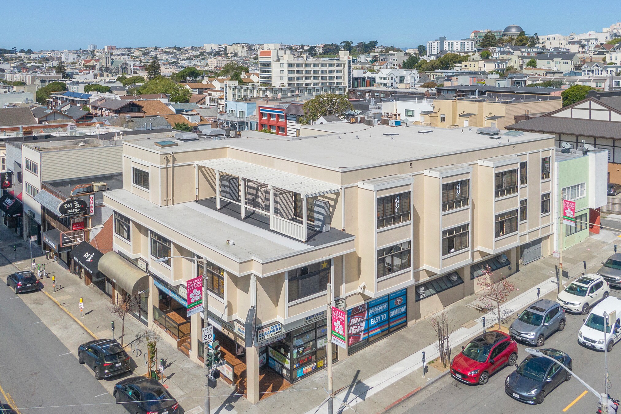 1610 Post St, San Francisco, CA à vendre Photo de l’immeuble– Image 1 sur 16