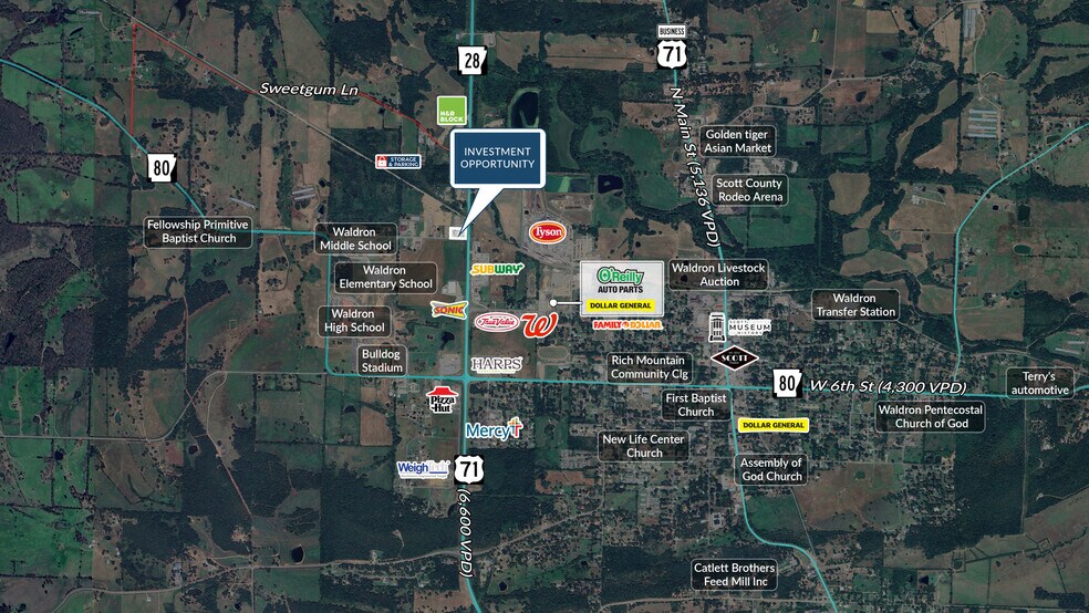 42 Sweetgum Ln, Waldron, AR à vendre - Photo de l’immeuble – Image 3 sur 5