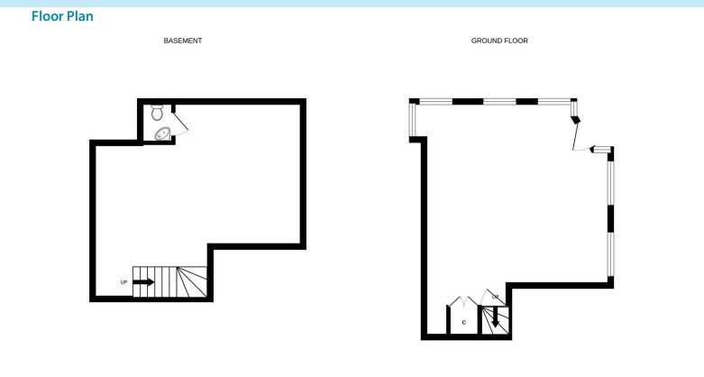 9 Market Pl, Ulverston à vendre - Plan d’étage – Image 2 sur 2