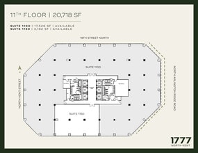 1777 N Kent St, Arlington, VA à louer Plan d’étage– Image 1 sur 1