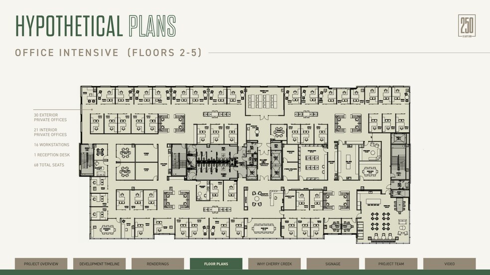 250 Clayton St, Denver, CO à louer - Plan d’étage – Image 2 sur 5