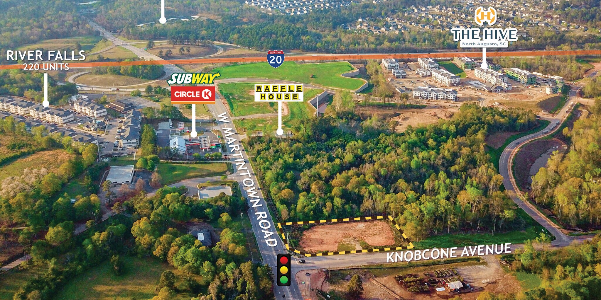 Knobcone Ave & Martintown Road, North Augusta, SC à vendre Photo principale– Image 1 sur 2