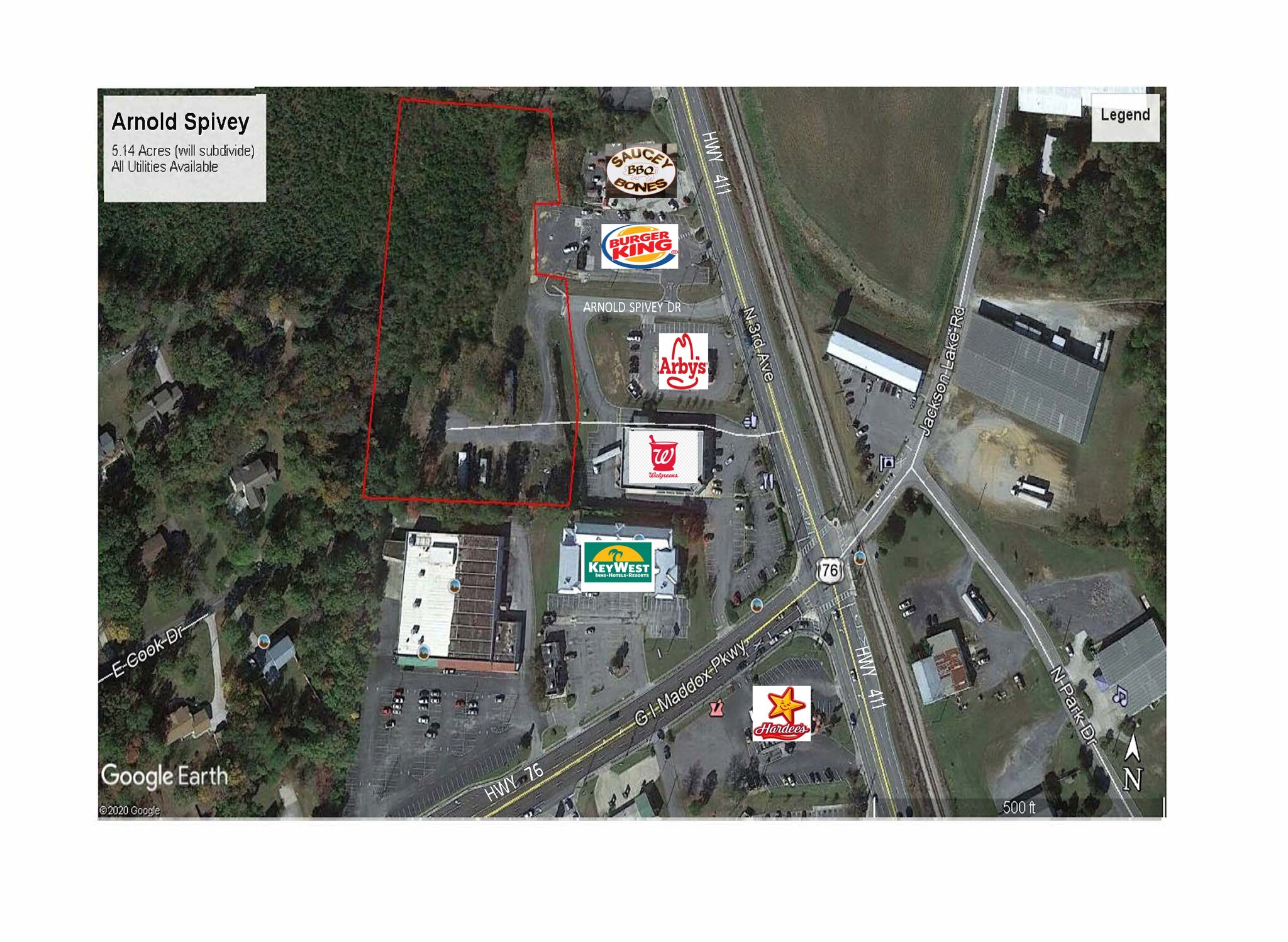1003 N 3rd Ave Aka US 411 Hwy, Chatsworth, GA à vendre Aérien– Image 1 sur 3