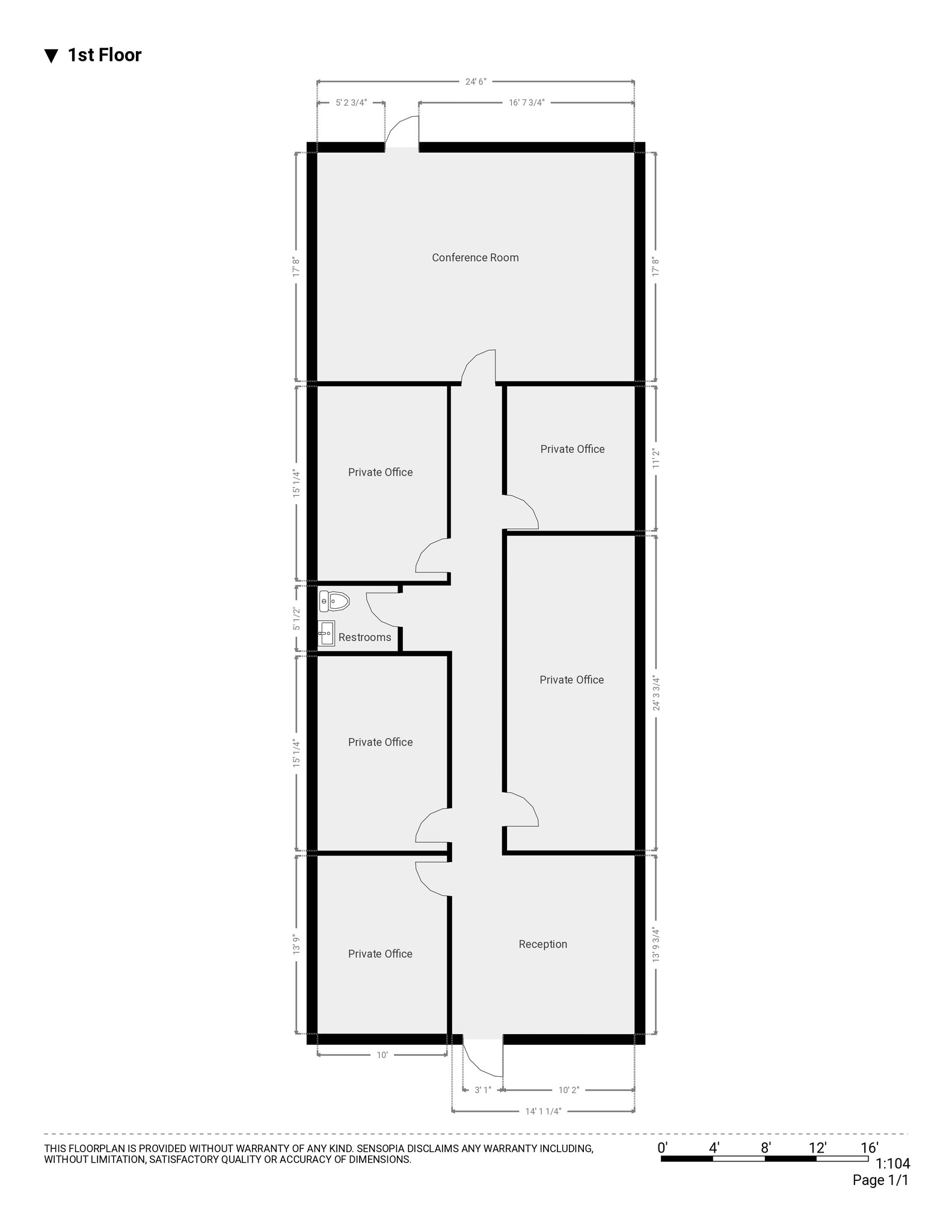 3601 W Commercial Blvd, North Lauderdale, FL à louer Plan d’étage– Image 1 sur 1