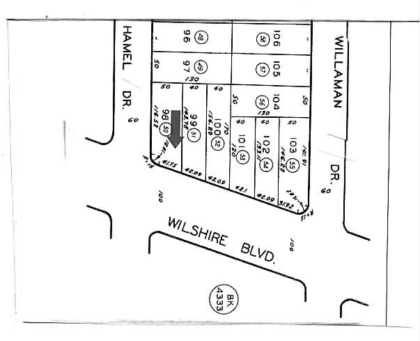 8693 Wilshire Blvd, Beverly Hills, CA à louer - Plan cadastral – Image 2 sur 9