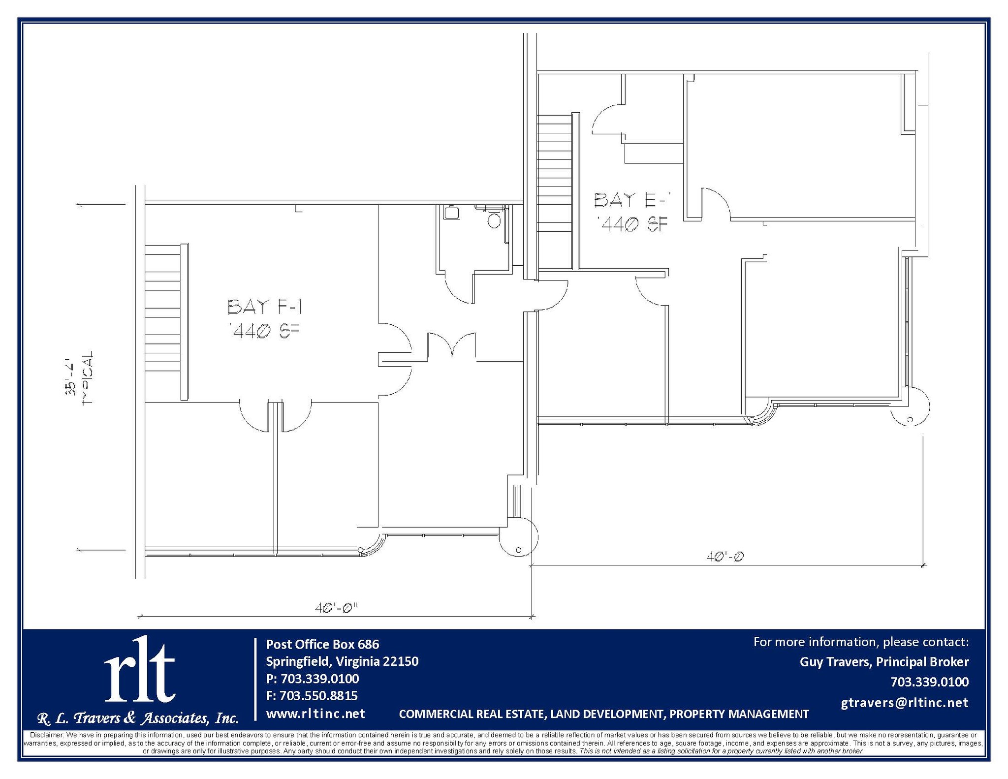 8241 Backlick Rd, Lorton, VA à louer Plan d’étage– Image 1 sur 1
