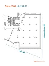 1100 Connecticut Ave NW, Washington, DC à louer Plan d’étage– Image 1 sur 7