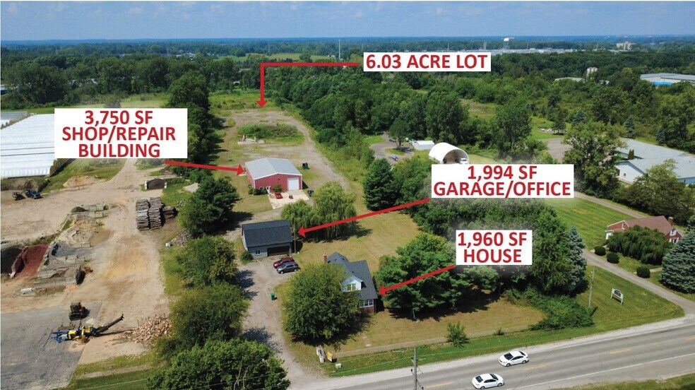 6630 Rawsonville Rd, Belleville, MI à vendre - Photo principale – Image 1 sur 8