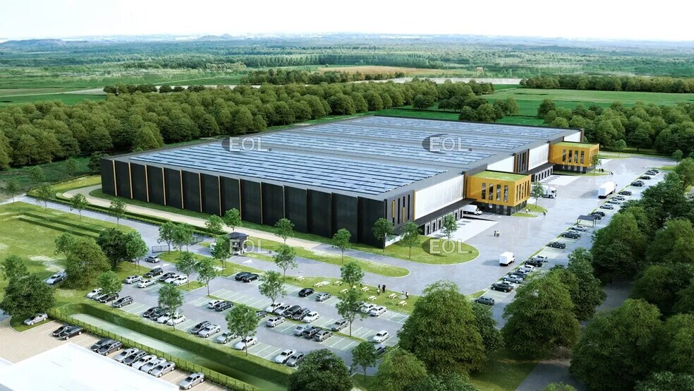 Industriel/Logistique dans GUIPRY à louer - Photo de l’immeuble – Image 1 sur 7