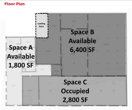 3100 Blake St, Denver, CO à louer Plan d’étage– Image 2 sur 12