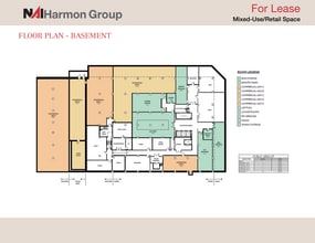 608 Madison Ave, Toledo, OH à louer Plan d’étage– Image 1 sur 1