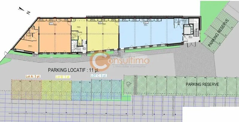 Bureau dans Cenon à louer - Plan de site – Image 3 sur 6