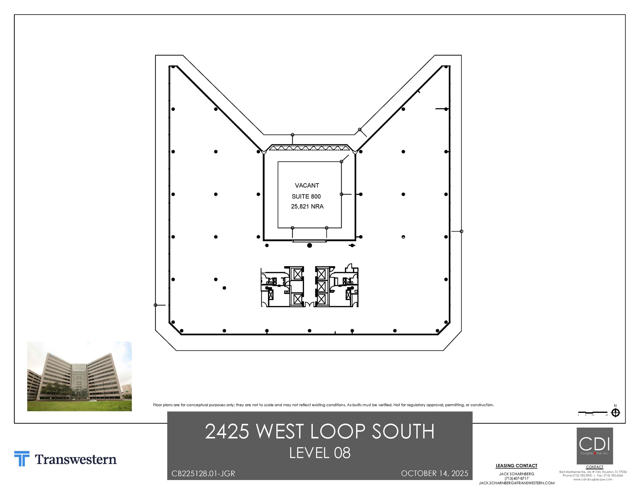 2425 West Loop South, Houston, TX à louer Plan d’étage– Image 1 sur 2