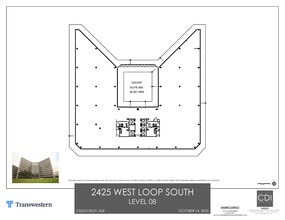 2425 West Loop South, Houston, TX à louer Plan d’étage– Image 1 sur 2