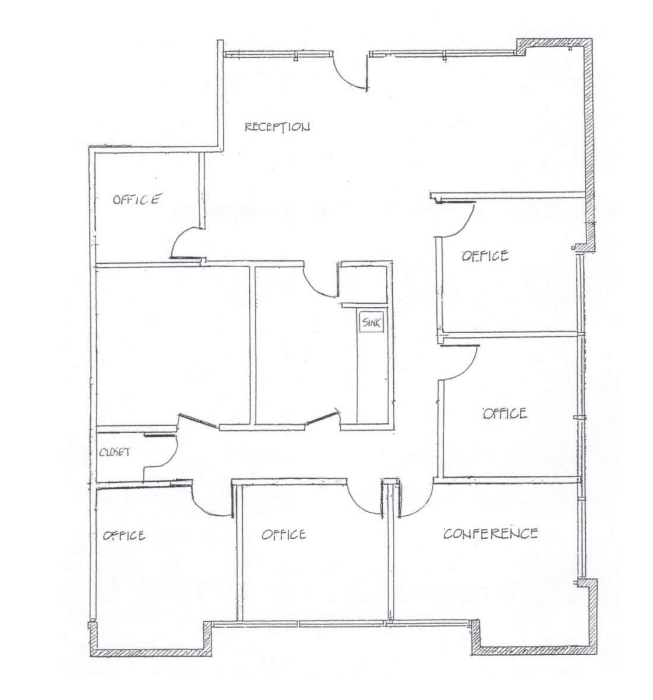 5066 N Fresno St, Fresno, CA à louer Plan d’étage– Image 1 sur 1