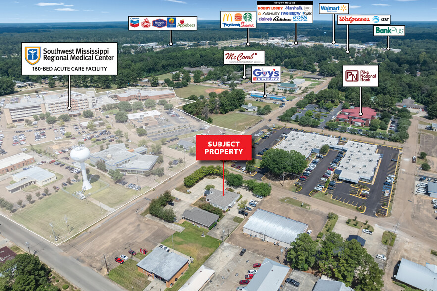 212 Rawls Dr, Mccomb, MS à vendre - Photo de l’immeuble – Image 3 sur 4