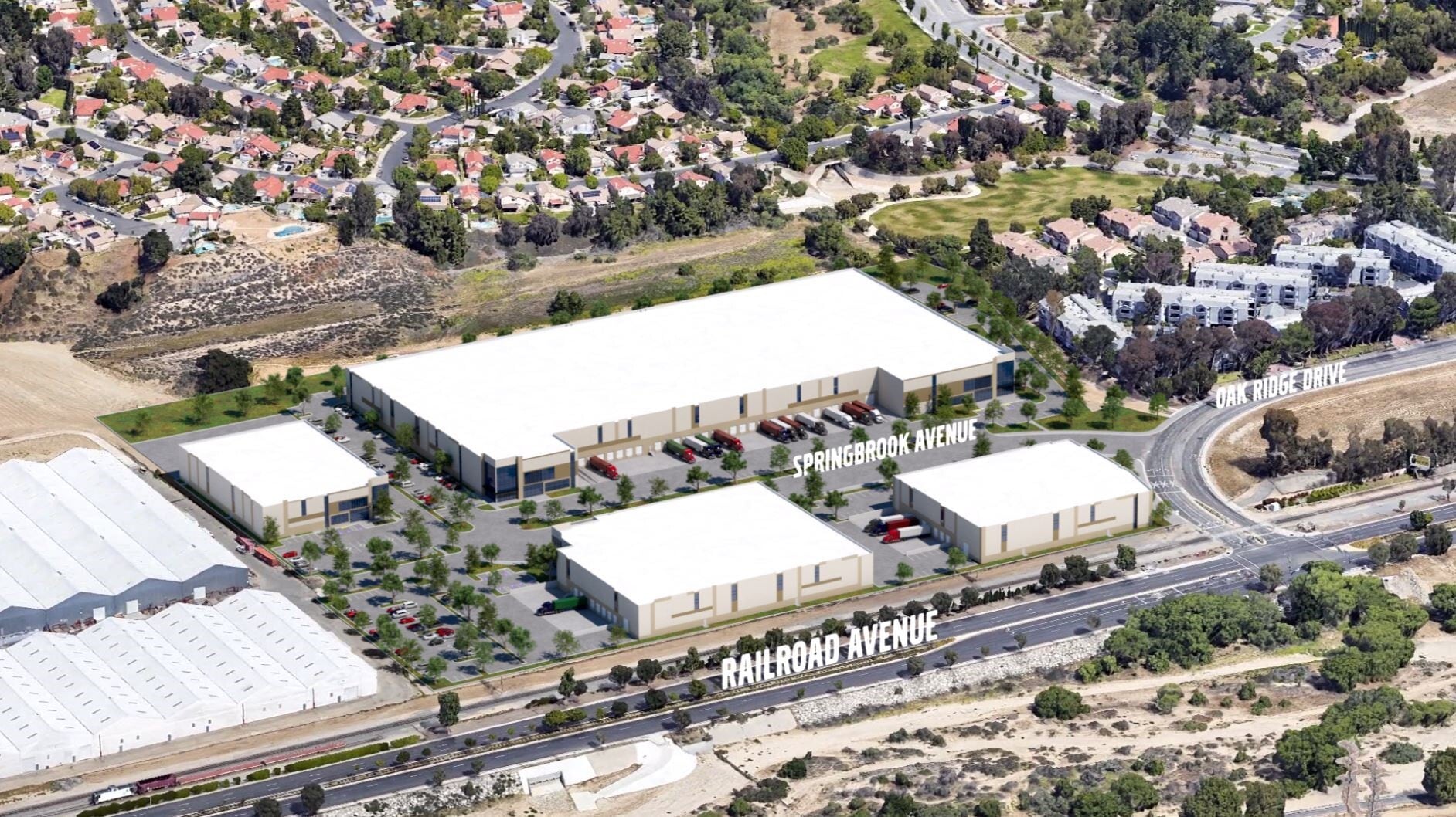 25400 Springbrook Ave, Santa Clarita, CA à louer Aérien– Image 1 sur 15