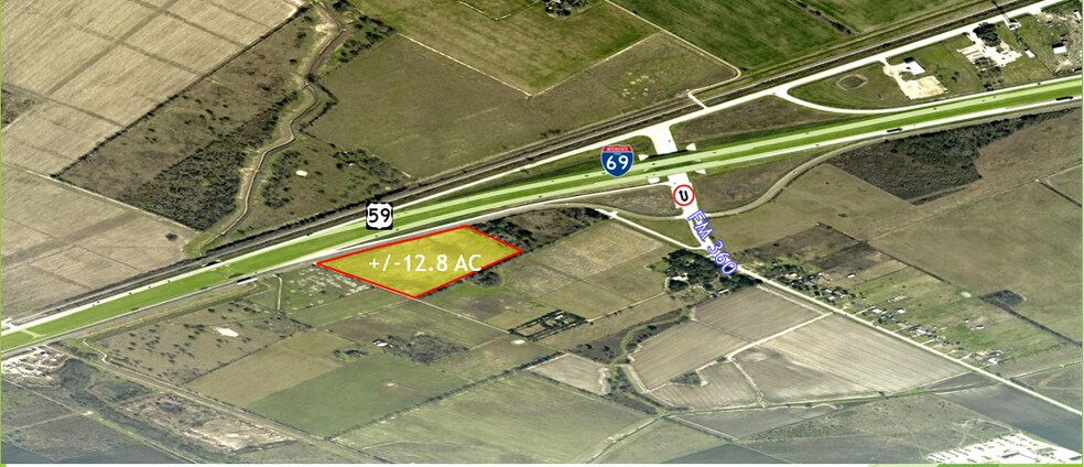 US 59, Beasley, TX à vendre - Photo principale – Image 1 sur 2