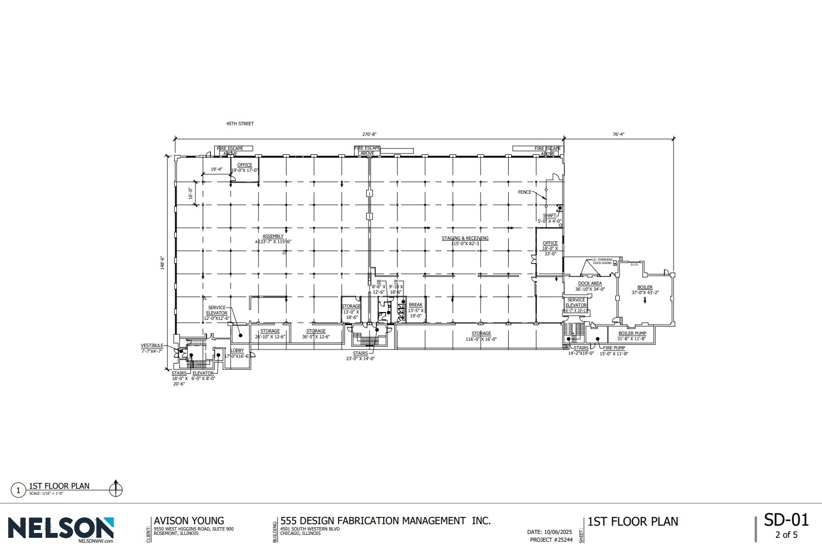 4501 S Western Blvd, Chicago, IL à louer Plan d’étage– Image 1 sur 1