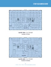 11700 Plaza America Dr, Reston, VA à louer Plan d’étage– Image 1 sur 1
