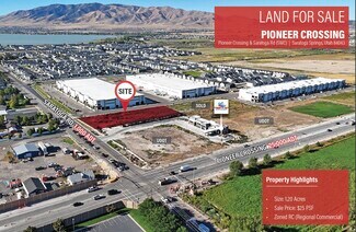 Plus de détails pour Pioneer Crossing & Saratoga Rd, Saratoga Springs, UT - Terrain à vendre