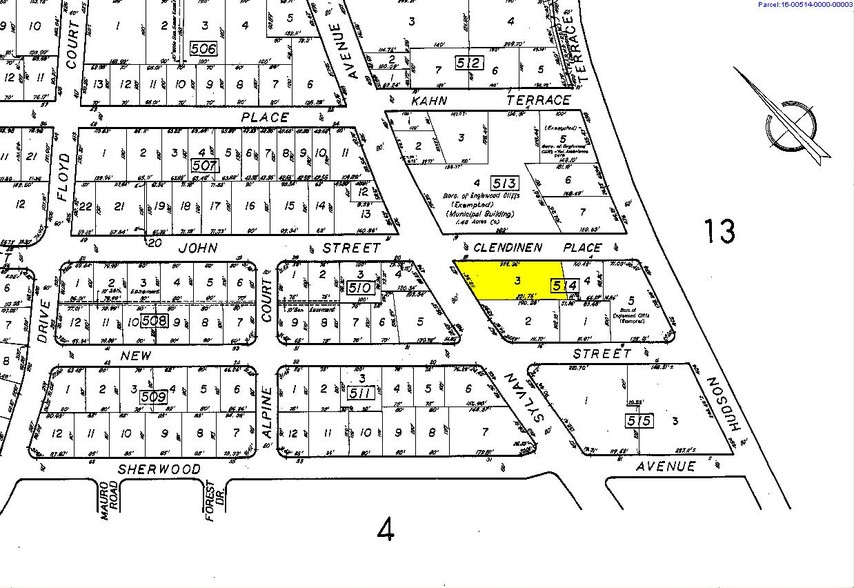 473 Sylvan Ave, Englewood Cliffs, NJ à louer - Plan cadastral – Image 2 sur 6