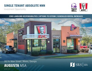 Plus de détails pour 302 N Main St, Wrens, GA - Local commercial à vendre