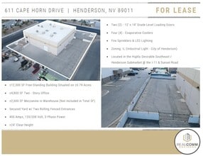 611 Cape Horn Dr, Henderson, NV à louer Photo de l’immeuble– Image 2 sur 6