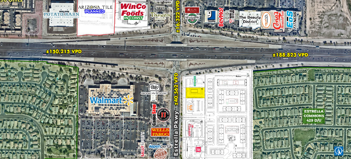SEC ESTRELLA PKWY & I-10, Goodyear, AZ à louer Photo de l’immeuble– Image 1 sur 4