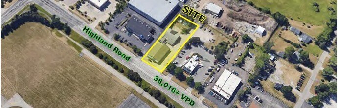 6129 Highland Rd Portfolio portefeuille de 2 biens à vendre sur LoopNet.fr - Photo de l’immeuble – Image 1 sur 4