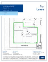 3100 Edloe St, Houston, TX à vendre Plan d’étage– Image 1 sur 1