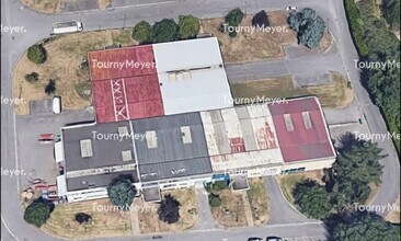 Toulouse, HG - Vue aérienne  vue de carte