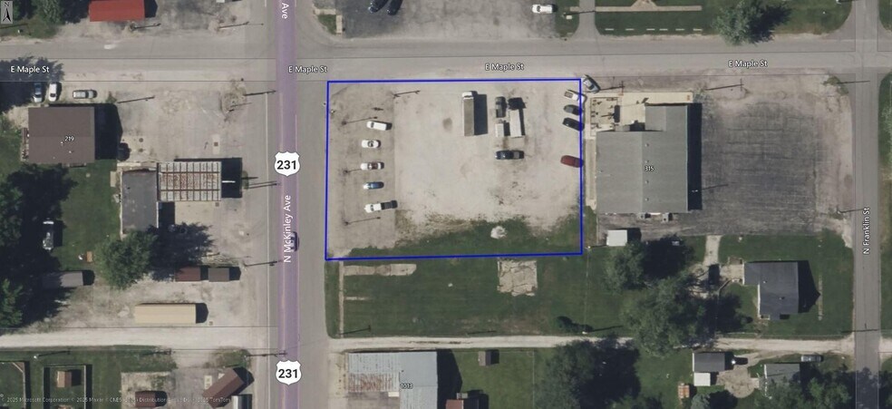 1015 N McKinley Ave, Rensselaer, IN à vendre - Aérien – Image 2 sur 2