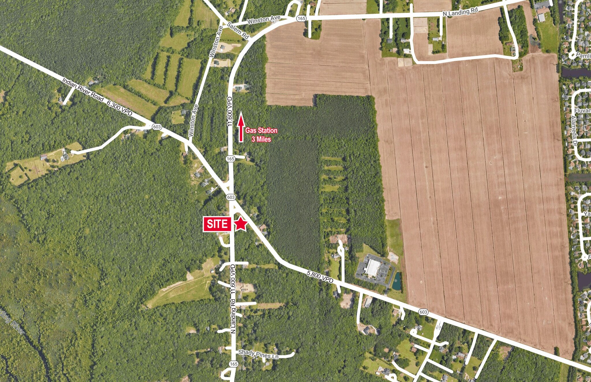 Indian River Rd & N Landing Rd, Virginia Beach, VA à vendre Photo principale– Image 1 sur 3