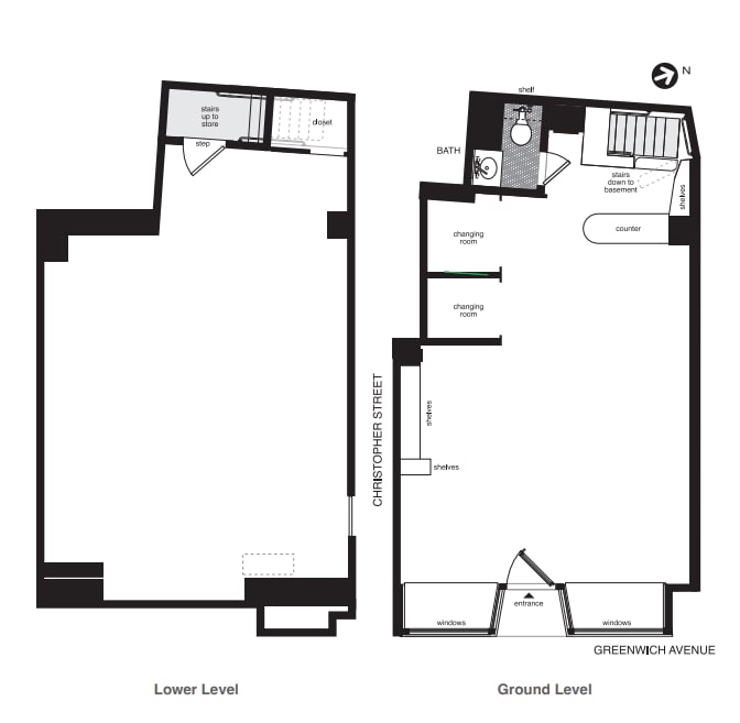 1 Christopher St, New York, NY à louer Plan d’étage– Image 1 sur 1